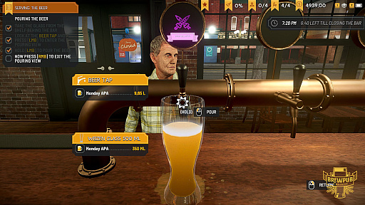 画像ギャラリー No.013のサムネイル画像 / うまいビールを作って街一番のパブを作ろう。「Brewpub Simulator」本日リリース
