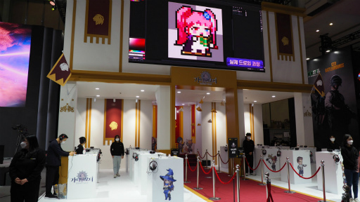 画像ギャラリー No.002のサムネイル画像 / ［G-STAR 2022］ドット絵がかなりスゴい。過去と未来を結ぶお姫さまの物語「Goddess Order」は，1レーンの横スクアクションRPG