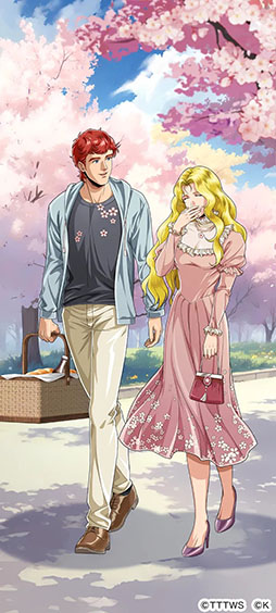 画像ギャラリー No.002のサムネイル画像 / 「銀河英雄伝説 戦いの輪舞曲」でお花見イベントが開幕