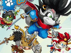 最大4人の協力プレイが楽しめる2Dベルトスクロール・アクション「Jitsu Squad（ジツ・スクワッド）」，PS4/Switch向けに2023年春リリース