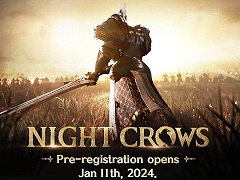 韓国で大人気の新作MMO「NIGHT CROWS」，グローバル版の事前予約受付を2024年1月11日に開始。日本語にも対応したティザーサイトが公開に