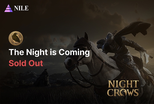 画像ギャラリー No.001のサムネイル画像 / 「NIGHT CROWS」,グローバル事前予約開始を記念して販売されたNFTコレクション「The Night is Coming」計341種が完売に