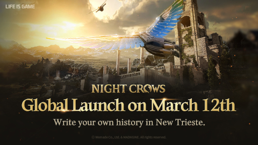 画像ギャラリー No.001のサムネイル画像 / MMORPG「NIGHT CROWS」，グローバル版の正式サービスを開始。韓国で人気のタイトルに，ブロックチェーン要素を追加したバージョン