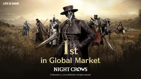 画像ギャラリー No.001のサムネイル画像 / グローバル版「NIGHT CROWS」の収益がサービス開始から3日間で1000万ドル(約15億円)を突破。Wemadeのタイトルで最高の実績