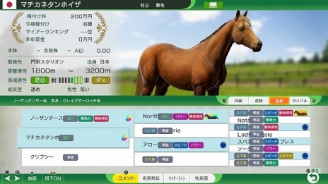 画像ギャラリー No.012のサムネイル画像 / 「Winning Post 10」競走馬の特性や世界系統の情報が公開に。池添謙一騎手や坂井瑠星騎手らが実名騎手として参戦