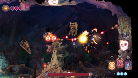 画像ギャラリー No.007のサムネイル画像 / Switch版「The Knight Witch」配信開始。美しい手描きの世界を舞台にしたハイテンポな探索型シューティングアドベンチャー