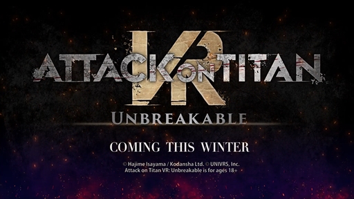 画像ギャラリー No.002のサムネイル画像 / 「進撃の巨人VR: Unbreakable」のメインビジュアルとコンセプトムービーが公開に。発売は2023年冬を予定