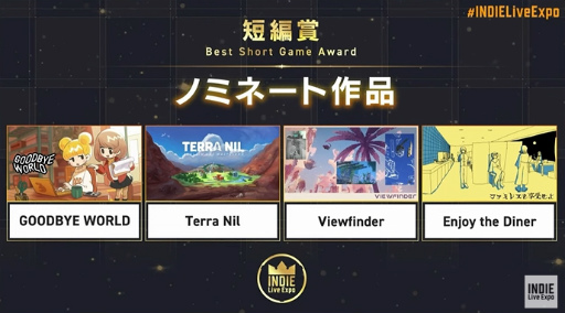 画像ギャラリー No.021のサムネイル画像 / 「INDIE Live Expo Awards 2023」大賞は写真で世界を改変する一人称パズルADV「Viewfinder」に決定。受賞タイトルまとめ