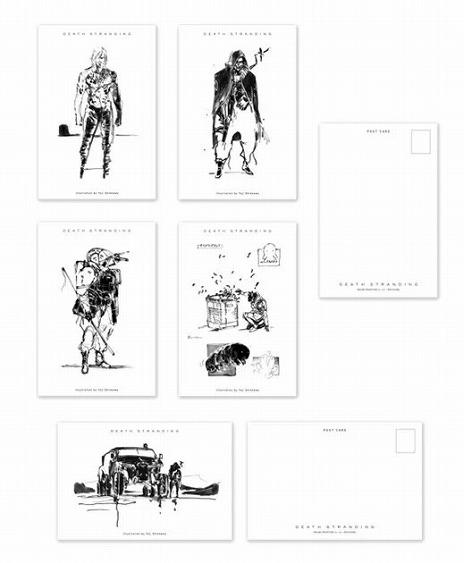 画像ギャラリー No.014のサムネイル画像 / 「DEATH STRANDING 2」発売記念ポップアップショップイベントを9月12日から広島PARCOで開催。新川洋司氏のラフスケッチポストカードを発売