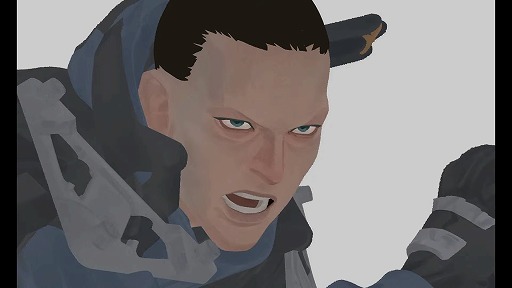 画像ギャラリー No.004のサムネイル画像 / 「デススト」アニメ映画プロジェクト「DEATH STRANDING MOSQUITO」，ティザー映像を公開。迫力満点のアクションシーンを確認できる