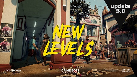 画像ギャラリー No.006のサムネイル画像 / 「Crime Boss: Rockay City」ハロウィンコンテンツを含む「UPDATE #5」配信開始。チェーンソーを振り回す「アングリー・ブッチャー」登場