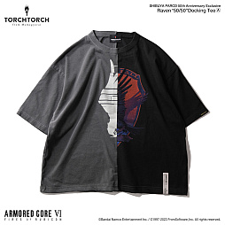 画像ギャラリー No.001のサムネイル画像 / 「ARMORED CORE VI」C4-621とレイヴンのエンブレムを合体させたTシャツが11月17日に発売。初回抽選販売の応募を受付中