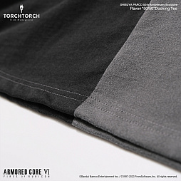 画像ギャラリー No.006のサムネイル画像 / 「ARMORED CORE VI」C4-621とレイヴンのエンブレムを合体させたTシャツが11月17日に発売。初回抽選販売の応募を受付中