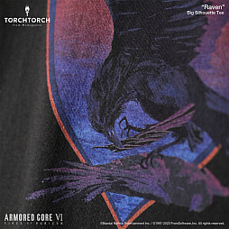 画像ギャラリー No.009のサムネイル画像 / 「ARMORED CORE VI」C4-621とレイヴンのエンブレムをデザインしたTシャツが発売に。先行販売されたドッキングTシャツの単品版