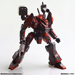 画像ギャラリー No.003のサムネイル画像 / 「アーマード・コア」シリーズの機体がプラモデルで登場。Vol.1は,クローム XCA-00 アンファング,ジオ・マトリクス ZCL-XA/2など4機体
