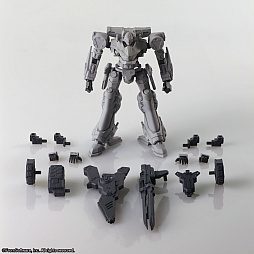 画像ギャラリー No.029のサムネイル画像 / 「アーマード・コア」シリーズの機体がプラモデルで登場。Vol.1は,クローム XCA-00 アンファング,ジオ・マトリクス ZCL-XA/2など4機体