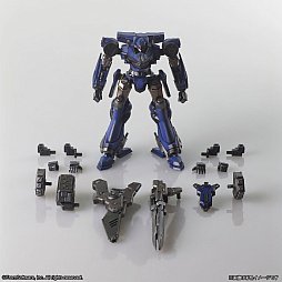 画像ギャラリー No.032のサムネイル画像 / 「アーマード・コア」シリーズの機体がプラモデルで登場。Vol.1は,クローム XCA-00 アンファング,ジオ・マトリクス ZCL-XA/2など4機体