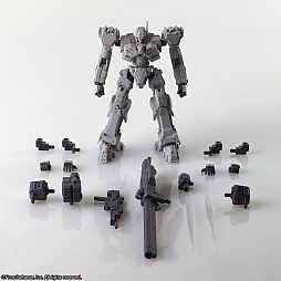 画像ギャラリー No.038のサムネイル画像 / 「アーマード・コア」シリーズの機体がプラモデルで登場。Vol.1は,クローム XCA-00 アンファング,ジオ・マトリクス ZCL-XA/2など4機体