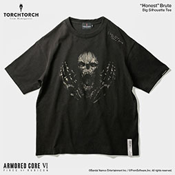 画像ギャラリー No.005のサムネイル画像 / 「ARMORED CORE VI」のハンドラー・ウォルター,オーネスト・ブルートゥがビッグシルエットTシャツに。「TORCH TORCH」より7月に発売
