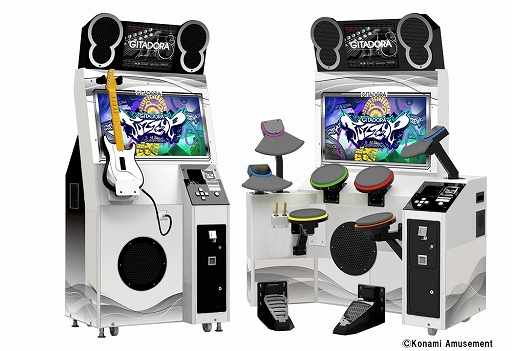 画像ギャラリー No.002のサムネイル画像 / ギタドラシリーズ最新作「GITADORA FUZZ-UP」稼働開始。演奏の強制終了が廃止になり，一定時間貸し切りにできるモード登場