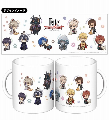画像ギャラリー No.007のサムネイル画像 / 「Fate/Samurai Remnant」，2周年記念のオンラインくじを発売。キャラデザの渡れい氏，あかいしろ氏の描き下ろしイラストを商品に使用