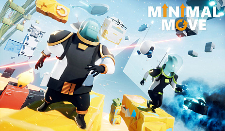 画像ギャラリー No.001のサムネイル画像 / Switch版「Minimal Move」，ニンテンドーeショップで配信開始。ブロックを動かして出口を目指す，シンプルだが奥の深い協力型パズルゲーム