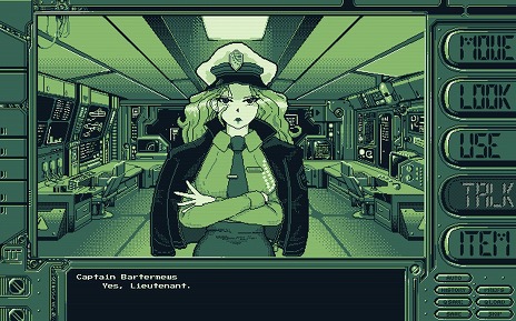 画像ギャラリー No.006のサムネイル画像 / 完全新作なのに懐かしい。レトロ風SFビジュアルノベル「機動戦艦ガンドッグ 太陽系物語」，Steamストアページとトレイラーを公開