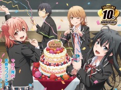 TVアニメ「やはり俺の青春ラブコメはまちがっている。」10周年記念スペシャルPVが公開に。やなぎなぎさんの書き下ろし新曲を収録