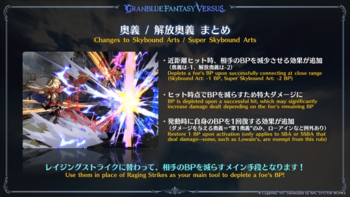 画像ギャラリー No.021のサムネイル画像 / 「グランブルーファンタジーヴァーサス -ライジング-」バトル調整報告会レポート。調整に至った経緯や意図を福原哲也氏に聞いた