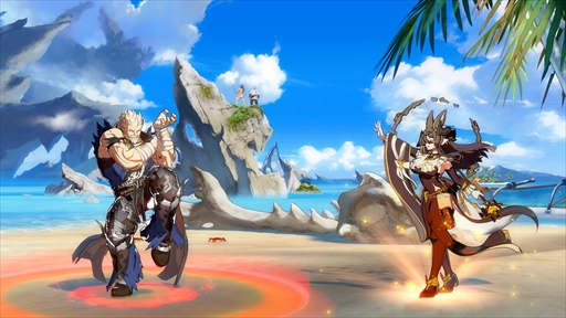 画像ギャラリー No.039のサムネイル画像 / ［プレイレポ］「GBVSR」に参戦するガレヲンはコマンド投げ持ちのパワータイプ。先行試遊版で気になるプレイフィールを確かめてきた