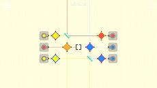 画像ギャラリー No.002のサムネイル画像 / 光の軌道や色を制御するパズルゲーム「Color Grid カラーグリッド」,Switch版は本日発売。3月21日23:59までは22%オフ