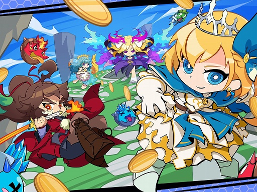 画像ギャラリー No.003のサムネイル画像 / ［プレイレポート］モンストキャラ達がランゲームで大活躍！　走りとバトルを楽しめる「スピードラッシュランナーズ」を一足先に遊んでみた
