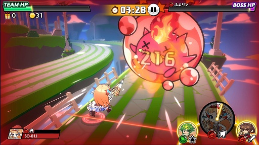 画像ギャラリー No.016のサムネイル画像 / ［プレイレポート］モンストキャラ達がランゲームで大活躍！　走りとバトルを楽しめる「スピードラッシュランナーズ」を一足先に遊んでみた