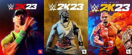 画像ギャラリー No.001のサムネイル画像 / シリーズ最新作「WWE 2K23」，3月17日に発売決定。ジョン・シナ選手をフィーチャーしたモード“2K ショーケース”など新要素を実装