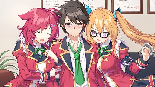 画像ギャラリー No.002のサムネイル画像 / “エセ日本”のおバカな恋愛劇を楽しめる「ハラキリゲイシャガールズ!」リリース。1月27日までは記念セールで35%オフ
