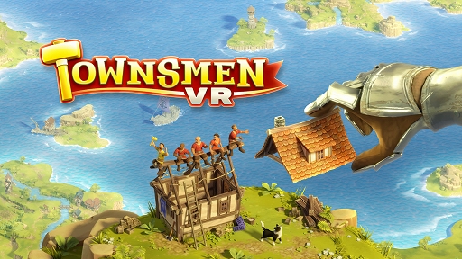 画像ギャラリー No.001のサムネイル画像 / ［プレイレポ] PS VR2版「Townsmen VR」が本日リリース。仮想空間に浮かぶ島で，ミニチュアのような人間をつまんで町を発展させよう