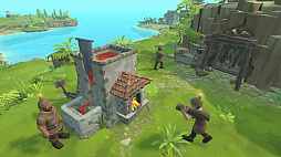 画像ギャラリー No.010のサムネイル画像 / ［プレイレポ] PS VR2版「Townsmen VR」が本日リリース。仮想空間に浮かぶ島で，ミニチュアのような人間をつまんで町を発展させよう