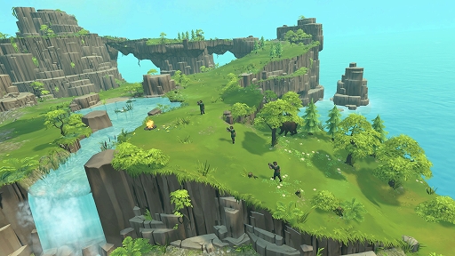 画像ギャラリー No.013のサムネイル画像 / ［プレイレポ] PS VR2版「Townsmen VR」が本日リリース。仮想空間に浮かぶ島で，ミニチュアのような人間をつまんで町を発展させよう