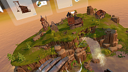 画像ギャラリー No.018のサムネイル画像 / ［プレイレポ] PS VR2版「Townsmen VR」が本日リリース。仮想空間に浮かぶ島で，ミニチュアのような人間をつまんで町を発展させよう