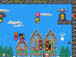 画像ギャラリー No.005のサムネイル画像 / 「アーケードアーカイブス ニュージーランドストーリー」が1月26日発売へ。風船を駆使して広大な迷路に挑む2Dアクションゲーム