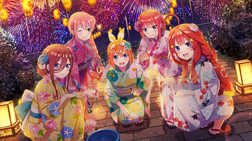 画像ギャラリー No.003のサムネイル画像 / 「五等分の花嫁 ごとぱずストーリー」,ニンテンドーeショップにて予約受付を開始。ストーリーの1年目を振り返るメモリアルソフト