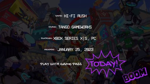 画像ギャラリー No.021のサムネイル画像 / Tango Gameworks新作3Dリズムアクション「Hi-Fi Rush」発表。リリースは本日間もなく