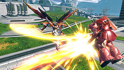 画像ギャラリー No.005のサムネイル画像 / 「機動戦士ガンダム EXVS.2 OB」,リバイバル機体「デスティニーガンダム(ハイネ機)」を3月26日に実装。2500コストの格闘寄り万能機