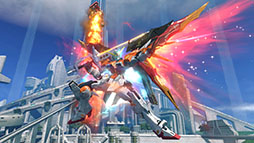 画像ギャラリー No.008のサムネイル画像 / 「機動戦士ガンダム EXVS.2 OB」,リバイバル機体「デスティニーガンダム(ハイネ機)」を3月26日に実装。2500コストの格闘寄り万能機