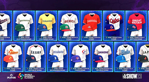 画像ギャラリー No.002のサムネイル画像 / 「MLB The Show 23」,ワールド・ベースボール・クラシック(WBC)に参加する選手たちが登場。WBC 2023オフィシャルユニホームを着用