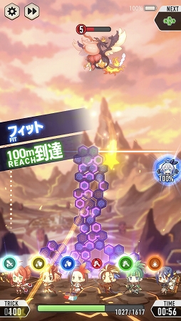 画像ギャラリー No.010のサムネイル画像 / ブロックを積み上げてモンスターを攻撃！　新作スマホゲーム「タワーオブスカイ」のメディア向け先行体験会をレポート