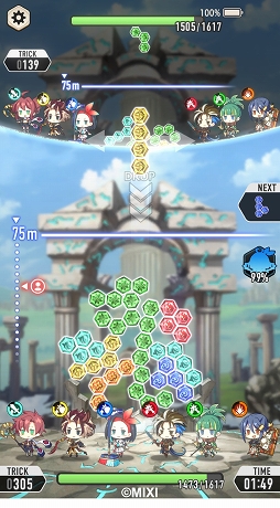 画像ギャラリー No.019のサムネイル画像 / ブロックを積み上げてモンスターを攻撃！　新作スマホゲーム「タワーオブスカイ」のメディア向け先行体験会をレポート