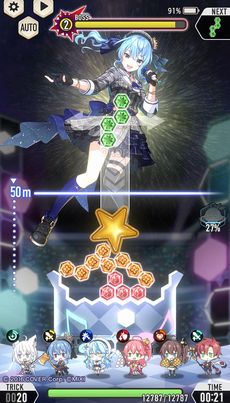 画像ギャラリー No.004のサムネイル画像 / 「タワーオブスカイ」で“ホロライブ”とのコラボイベントを本日17：00頃から開催。VTuber5人がイベントクエストのボスキャラとして登場