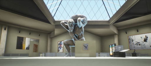 画像ギャラリー No.004のサムネイル画像 / 非対称型対戦ゲーム「ミッション・ゼロ」，マップ“文明博物館”の新情報を公開。博物館にある4つのエリアと，それぞれに対応する変装が明らかに