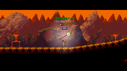 画像ギャラリー No.006のサムネイル画像 / PC（Steam）版「Hungry Caveman」配信中。原始人が狩りをする“ジャンプアクションゲーム”
